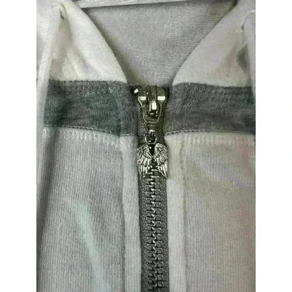 Victoria Secret Dream Angels Zip‎ Front Hoodie Size S White - Picture 5 of 9